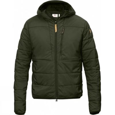 Sudadera Con Capucha Fjallraven Keb Padded Hombre - Verde Oliva - Chile YRA940832